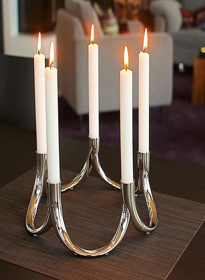 ASIDEA Stick Candles for Diwali Decoration, Birthday, Festival, Celebration (White) - Image 2